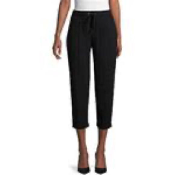 NWT-   WALTER BAKER Black Sophia Joggers- size M - Picture 1 of 10